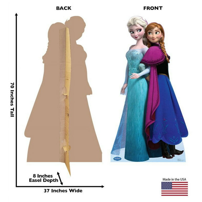Advanced Graphics Frozen Elsa & Anna Cardboard Stand-Up, 37 Advanced Graphics Frozen Elsa & Anna Cardboard Stand-Up, 37