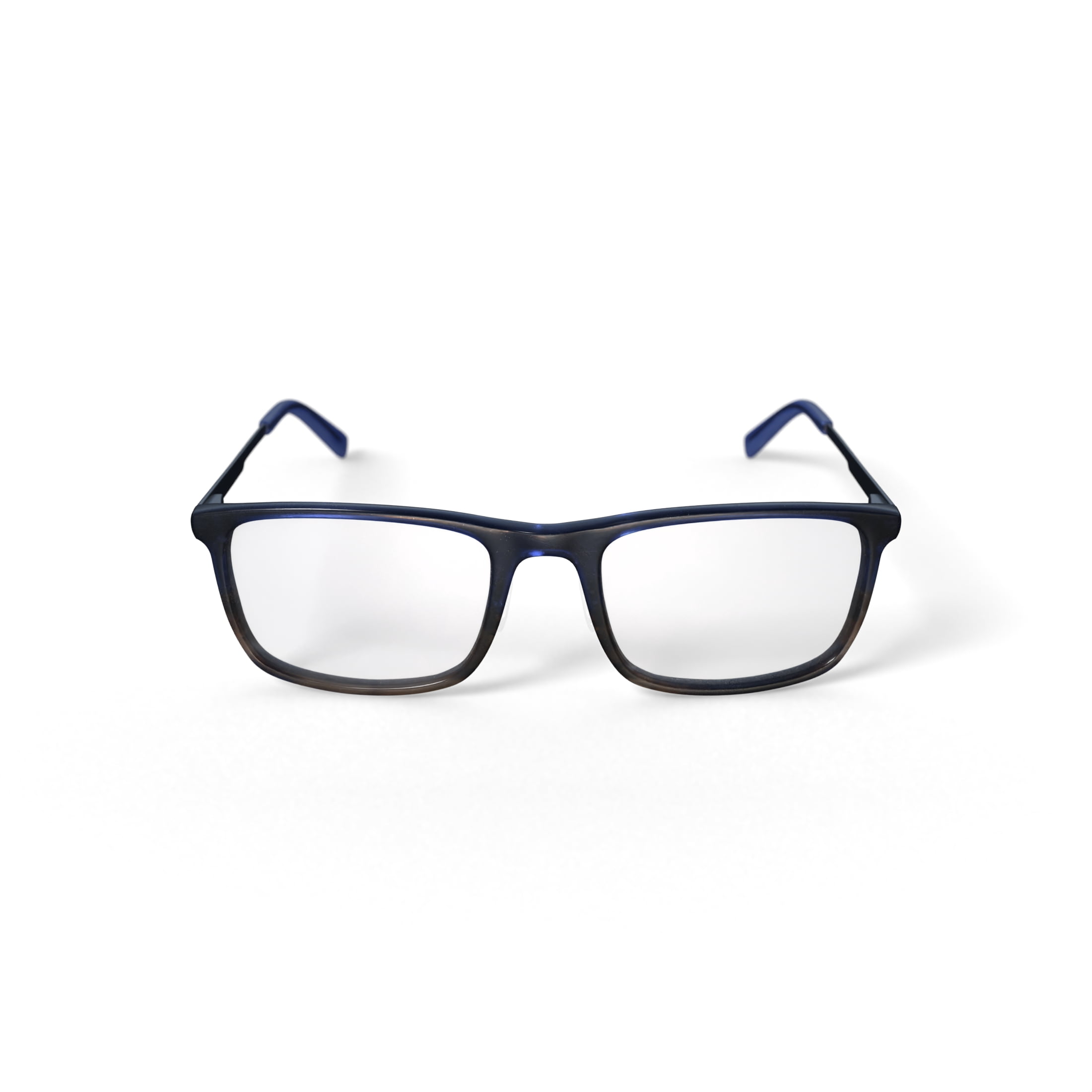 Walmart Men's Edward Rectangular Prescription Eyeglasses with Case, Navy