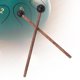 thumbnail image 1 of 2x baquetas piezas de instrumentos de percusión 18 cm de longitud mazo de madera xilófono mazo tambor de mano baquetas para Woodblock xilófono Bell Ch perfke Baquetas, 1 of 9