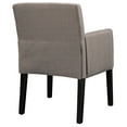 thumbnail image 4 of Modway Chloe Upholstered Fabric Armchair in Gray, 4 of 4