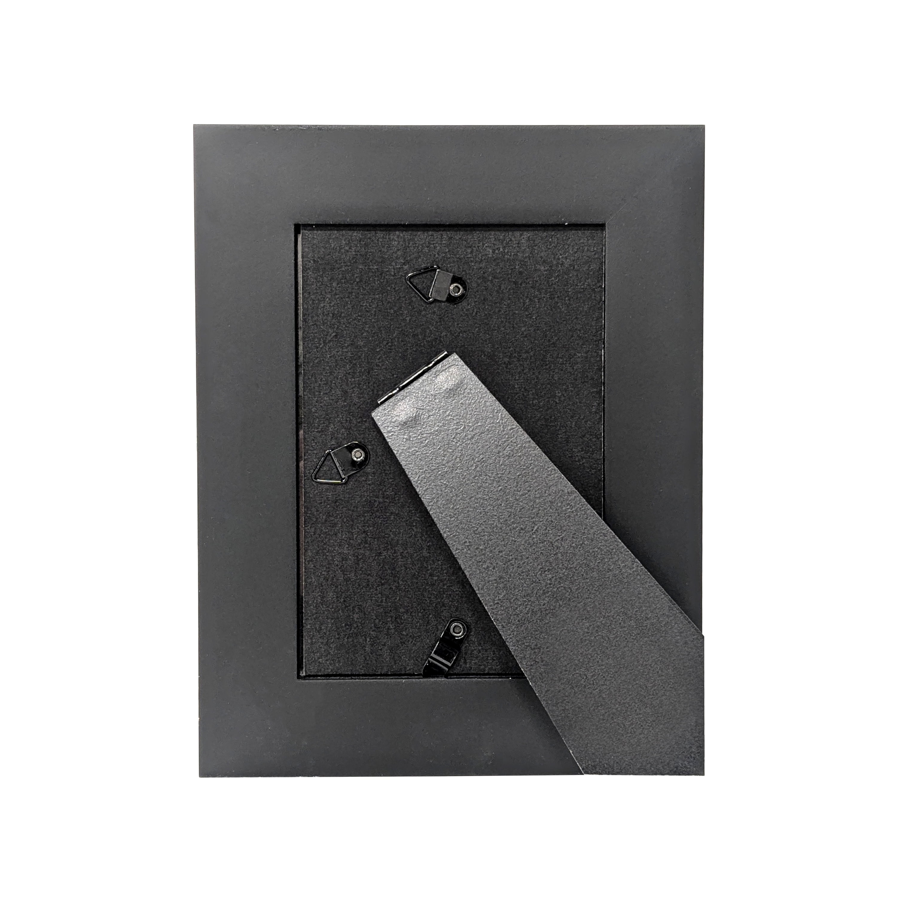 Mainstays 4" x 6" Black Gallery Wall Picture Frames with 1.5" Profile, Set of 4