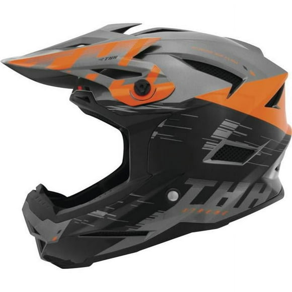 T-42 BMX Xtreme MT Helmet 647921 T-42 BMX Xtreme MT Helmet, Gray & Orange - Extra Small