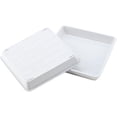 thumbnail image 6 of GIXUSIL 10 Pcs 9 x 9 Inch White Square Plant Saucer, Plastic Plant Saucer Drip Tray, Square Flower Pot Tray for Indoors and Outdoor Plant Pots, 1.26 Inch Deep, 6 of 7