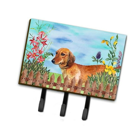 Dachshund Leash Hook - Dachshund Spring Leash or Key Holder CK1214TH68
