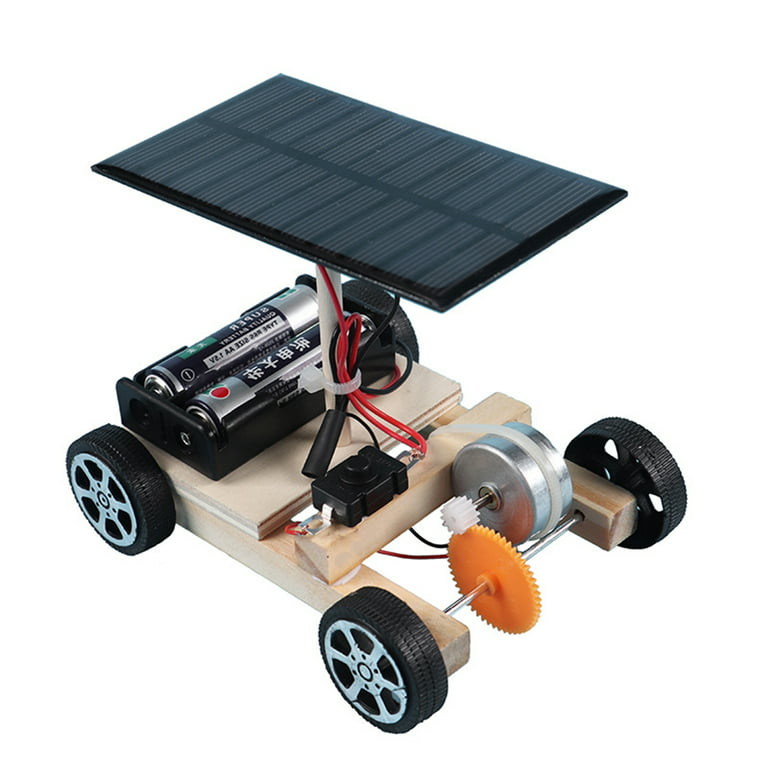 Cheers.US Toys Solar Car Model Kits to Build, Science Experiment Kit for Kids  Age 8-12, Wireless Remote Control Robotic Stem Project 