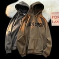 thumbnail image 3 of Men's Pullover Hoodie Casual Hooded Sweatshirt with Pocket Oversized Long Sleeve, 3 of 7
