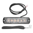 thumbnail image 2 of Luz de advertencia de señal, luz estroboscópica, luz LED intermitente de emergencia, barra de luz intermitente para automóvil, rendimiento sólido, 2 of 9