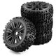 thumbnail image 1 of 4PCS 1/8 Off-Road Car Buggy Wheels Tires 120Mm Rubber Rocks Tyres, 1 of 5