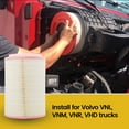 thumbnail image 2 of Kofil 21715813 Air Filter, for VNL, VNM, VNR, VHD trucks, Replaces RS4642, 83126, P606720, SA16468, LAF9201, 2 of 5