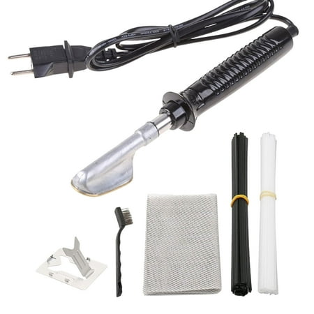 

BESTHUA Car Bumper Repair Kit - Electric Soldering Iron with Plastics Handle for Car Bumper Repair | 60W 220V Plastics Crack Repair | Spatula Smoothing Tool