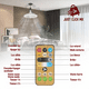 thumbnail image 2 of Ventilador De Techo Con Luz LED Control Remoto, 2 of 7