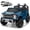 Blue, variant on iYofe 24V 2 Seater Ford F150 Raptor Powered Ride on Toys Truck, Electric Ride on Cars with Remote Control for Kids, 4 Wheels Spring Suspension, Black