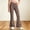 Brown-B, variant on Girls Polka Dot Bootcut Pants High Waist Flare Trousers Casual for Kids White-B