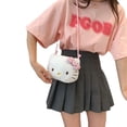 thumbnail image 2 of Kawai Hello KT-mochilas de peluche de gato, juguete de peluche, Sanrio Kitty, mochilas de felpa para niños, regalo de cumpleaños, 2 of 4