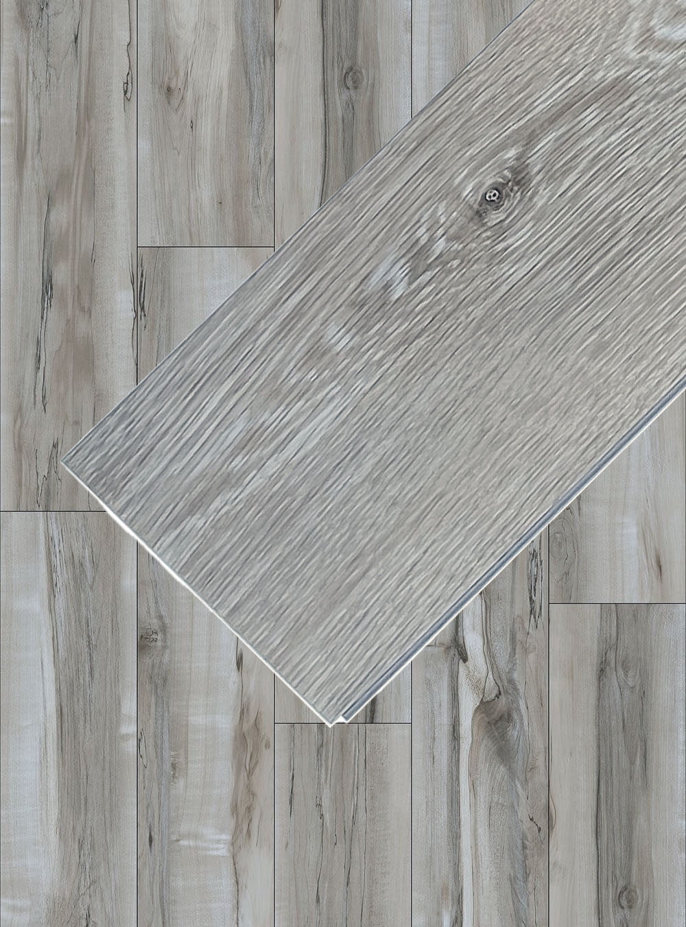 Oslo (Driftwood Gray) 20 MIL Wear Layer 5.5mm Thick x 9 in. W x 60 in. L Click Lock Waterproof Luxury Vinyl Plank Flooring with IXPE (30.18 sqft/case)