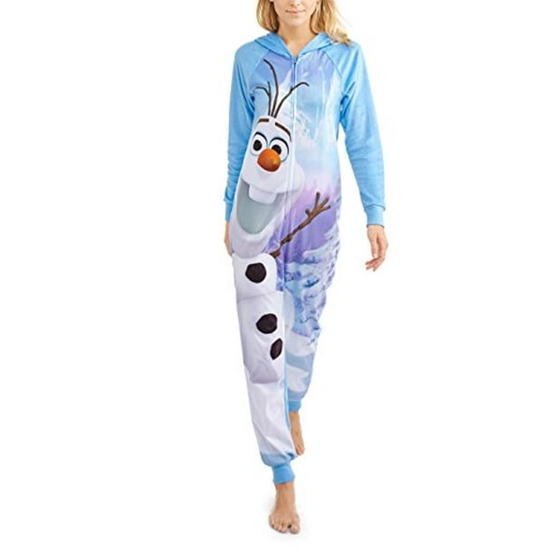 tv Telemacos Bouwen op Disney's Olaf Women's and Women's Plus License Sleepwear Adult One Piece  Union Suit Pajama (XS-3X) (XX-Large) - Walmart.com
