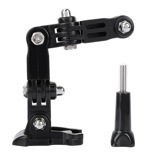 Greensen Helmet Mount Arm for GoPro Xiaoyi Adjustable Bracket Sports Camera Housing Adapter, Helmet Mount Arm for GoPro, Camera Mount Arm