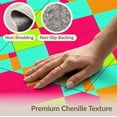 thumbnail image 6 of ODIKA 3'x5' Washable Accent Rug Bedside Checkered Retro Motif Interlocking Vibrant Hopscotch for Nursery Room, Pet Friendly & Non-Shedding, 6 of 7