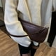 thumbnail image 5 of 2018 Bolso Hombro Con Francesa Retro Horizontal Cuero Con Patrón para Mujer (sin Etiqueta) (marrón Oscuro), 5 of 9