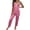 Pink, variant on hotojiny 2 Piece Valentine Pajama Sets for Women Sleepwear Cute Heart Print Sleeveless Cami Tops with Pants Loungewear Outfits