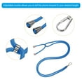 thumbnail image 3 of Phone Lanyard Crossbody Adjustable Neck Lanyard with Transparent Lanyard Patch for Smartphone Bright Blue 1 Pcs, 3 of 5
