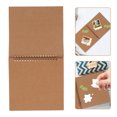 thumbnail image 1 of OULII Scrapbook Wedding Album Scrapbook Photo Albums Thick Kraft Paper Black 1Set for Parents Photo Storage, 1 of 8