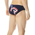 thumbnail image 1 of TYR Men's Big Logo USA Racer Swim Brief, 1 of 2
