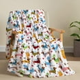 thumbnail image 3 of Cute Dachshund Animals Blanket Gifts Super Soft Lightweight Flannel Blankets Throw for Kids, Adult, Suitable for Couch, Sofa, Bed, Camping, Travel All Seasons 40"x50" for Kid, 3 of 6