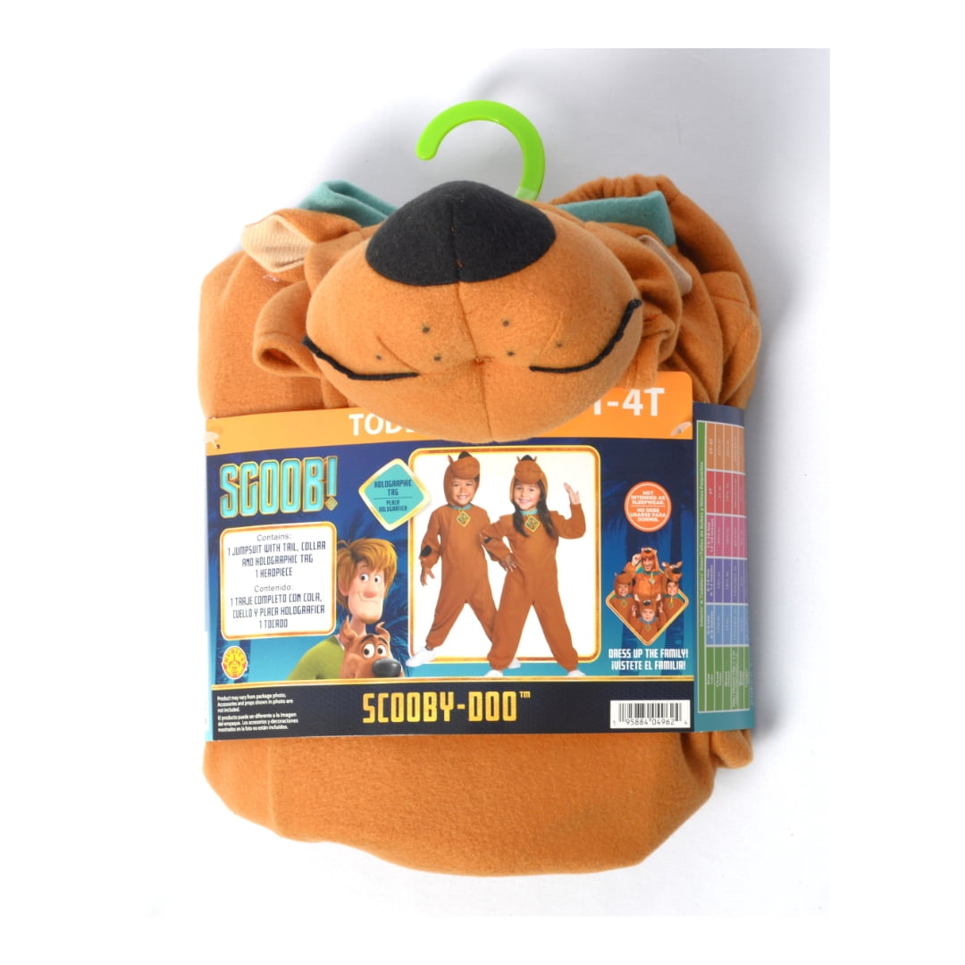 Scooby-Doo Toddler Halloween Costume, Rubies II, Size 2T