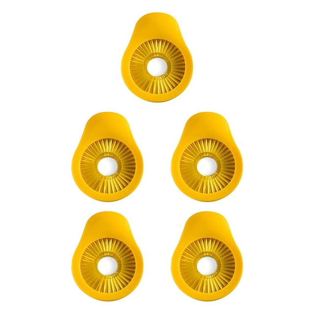 Ounissouiy Cepillo de limpieza Manual para de ñame de maíz vegetal, cepillos antideslizantes de de 360 grados, depurador para el Type2 NO2 Ounissouiy CBP209885