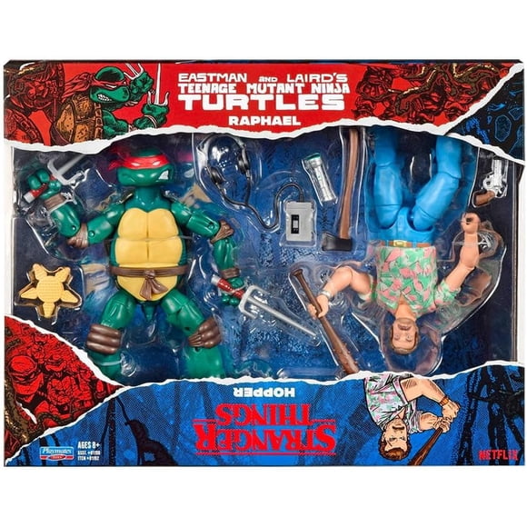 Les Tortues Ninja Raph et Hopper
