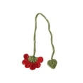 thumbnail image 4 of 5Pcs Handmade Knit Flower Bookmarks Book Page Marker Crochet Floral Bookmarks, 4 of 13