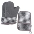 thumbnail image 4 of unbranded 1Jgo Guantes De Cocina Aislantes De Calor Con Soporte Antideslizante Para Hornear Y, 4 of 8