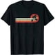 thumbnail image 1 of Camiseta de Mujer con Estampado de Palmeras y Estilo Tropical Retro de los 70s/80s, Talla S, Color Negro, 1 of 5