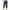 Navy, variant on qILAKOG Capri Pants For Women, Fashion Womens Casual Solid Color Elastic Loose Pants Straight Wide Leg Trousers With Pocket Blue M
