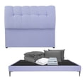 thumbnail image 1 of Box Base Cama Slim King Size+Cabecera Nube Lila+Almohada 2Pack+Protector Cloud+Sabanas Softy+Edredon Homy, 1 of 8