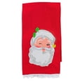 thumbnail image 2 of Transpac 27.00In Snowman/Santa Tea Towel, Cotton, S Tc00088, 2 of 3