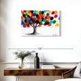 thumbnail image 3 of Elephant Stock Birthday Tree Wall Art - Horizontal Canvas Wall Art - Living Room Wall Decor - Floral And Botanical Canvas - Orange And Green Decor By Ashvin Harrison - 30" x 20", 3 of 8