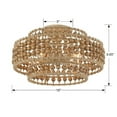 thumbnail image 5 of Crystorama Lighting - Three Light Ceiling Mount - Ceiling Mount - Silas - 3, 5 of 13
