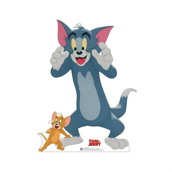 Cardboard People Tom & Jerry Life Size Cardboard Cutout Standup - Tom & Jerry: The Movie (2021 Film)