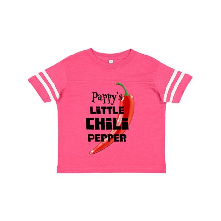 

Inktastic Pappy s Little Chili Pepper Gift Toddler Boy or Toddler Girl T-Shirt