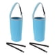 thumbnail image 1 of Soportes para portavasos Uxcell de 30oz con correa de hombro, paquete de 2, funda de neopreno para taza de café y botella de agua, azul, 1 of 7