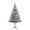 6 ft Wihte, variant on AOJA 6ft Premium Snow Flocked Artificial Christmas Tree Hinged Pine Full Holiday Xmas Tree for Home Office Party Decoration with Multi Branch Tips and Foldable Stand, White