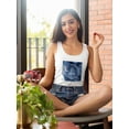 thumbnail image 2 of Watercolor Astrology Xii Racerback Tank Women -Grace Popp Designs, Female Large, 2 of 4