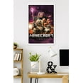 thumbnail image 2 of A Minecraft Movie - Hog Collage Wall Poster, 22.375" x 34" Framed, 2 of 5