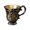 1, variant on POYOGA Antique Metal Chalices Wine Cup with Handle For Medieval Themed Parties Event