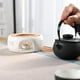 thumbnail image 3 of Calefacción Para Servicio De Té, Tetera Caliente, Estufa De Calefacción De Cerámica, Horno De Vela, Tetera Blanca De Cerámica Moyic HA045000-02, 3 of 6