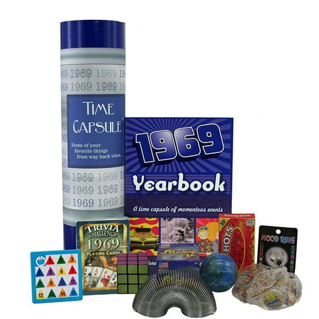 1969 Time Capsule - 50th Birthday Gift for Men or
