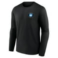 thumbnail image 2 of Men's Black Charlotte FC Team Hometown Collection Long Sleeve T-Shirt, 2 of 3