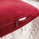 thumbnail image 3 of Juego de 2 Fundas de Cojines de Terciopelo Almohada Decorativa para Sofá Súper Suave Decoración Cómoda Hogar Sala de Estar Dormitorio para Sofá 60X60CM Rojo, 3 of 4